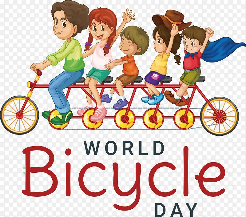 世界自行车日-世界自行车日