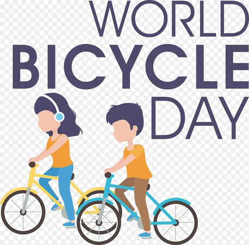 世界自行车日-世界自行车日