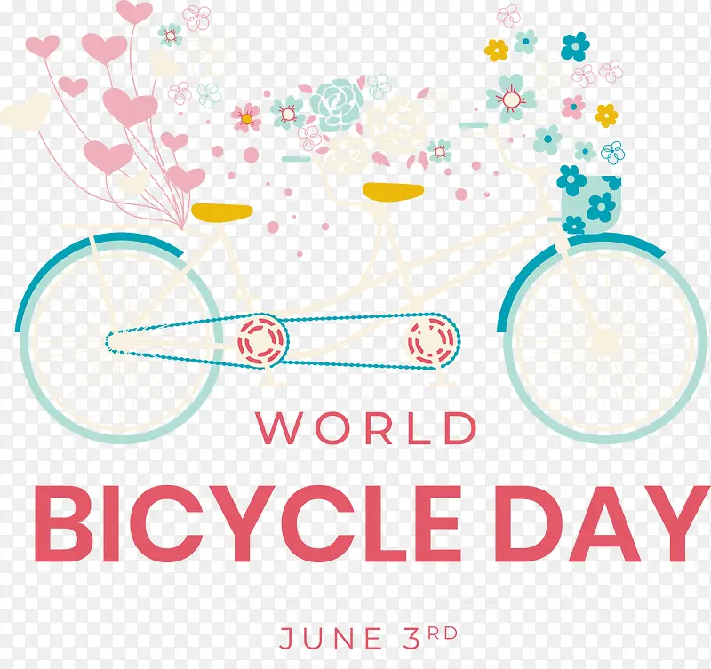世界自行车日-世界自行车日