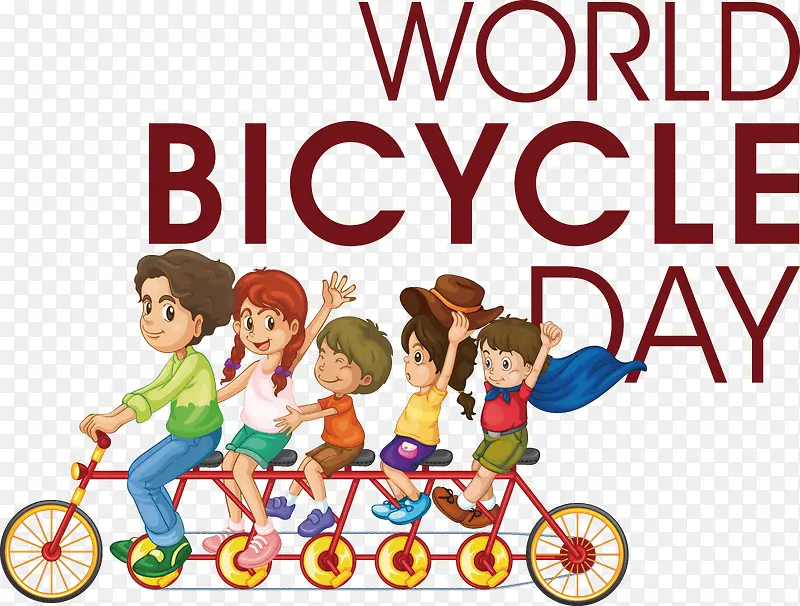 世界自行车日-世界自行车日