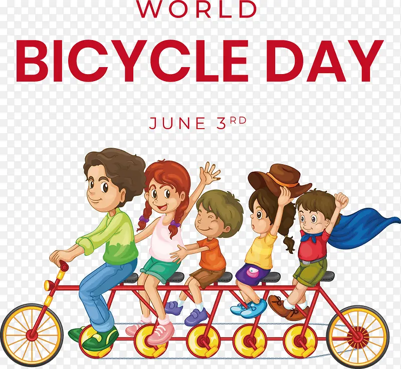 世界自行车日-世界自行车日