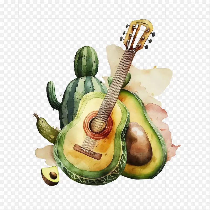 cincodeMayo-cincodeMayo仙人掌弹吉他