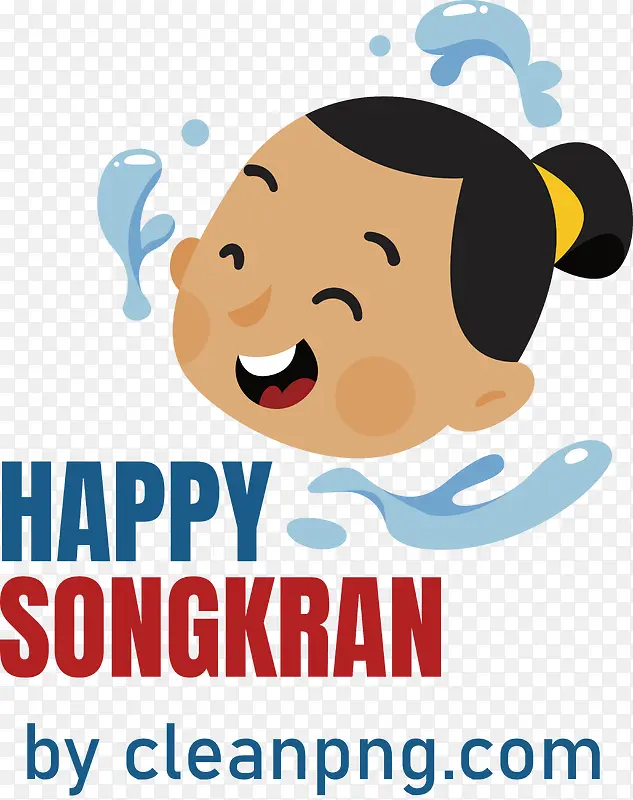 泼水节-泼水节泼水节泰国新年泼水节