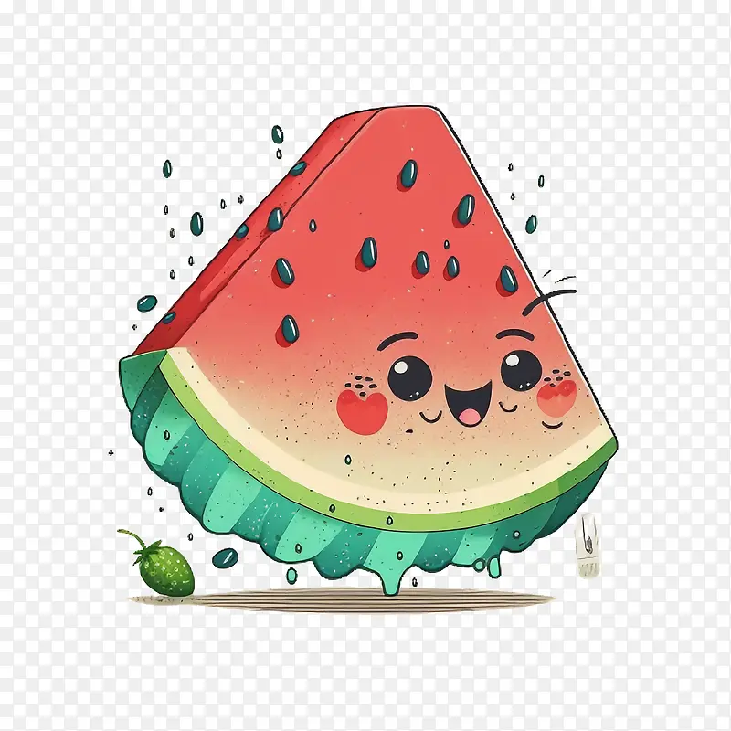 可爱的西瓜-可爱的西瓜西瓜片