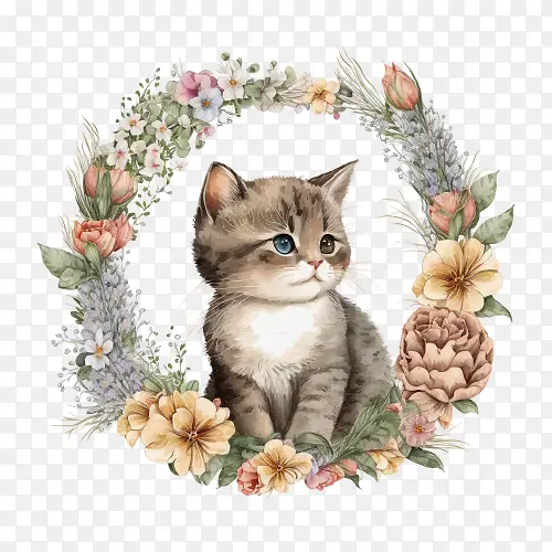 凯蒂猫-花环