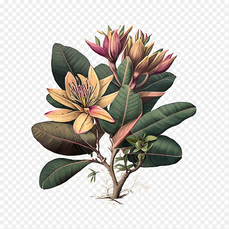占城花-热带花卉