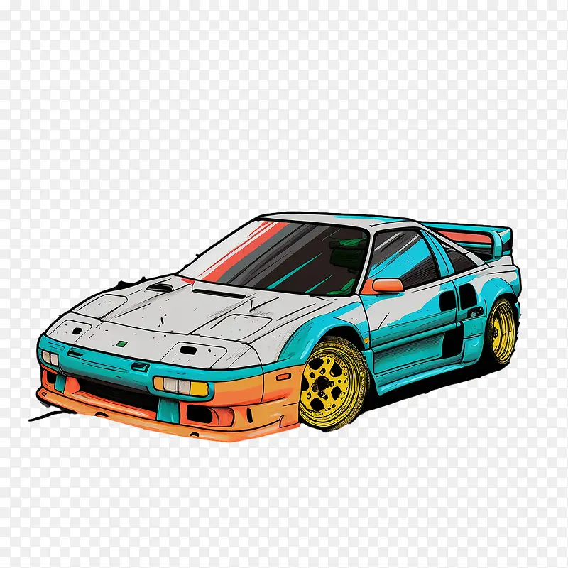 90年代汽车的颜色-90年代汽车的颜色90年代抽象汽车的颜色