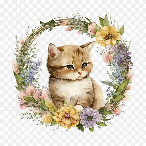凯蒂猫-花环