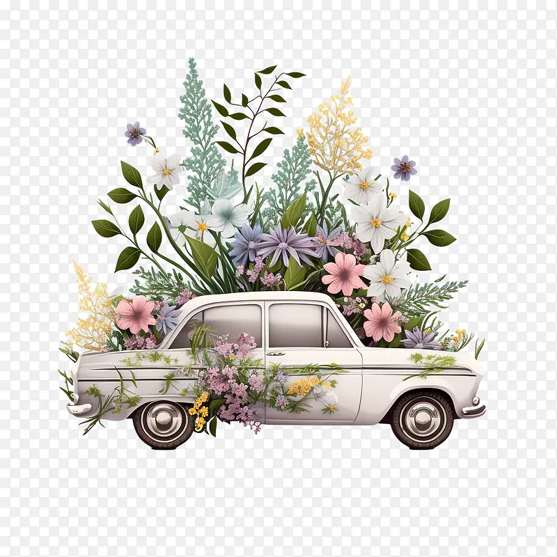 复古车-复古车复古花