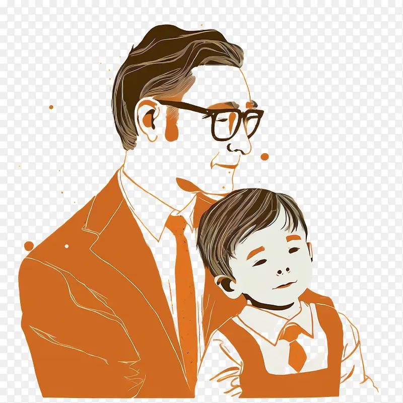 父亲和孩子——父亲节