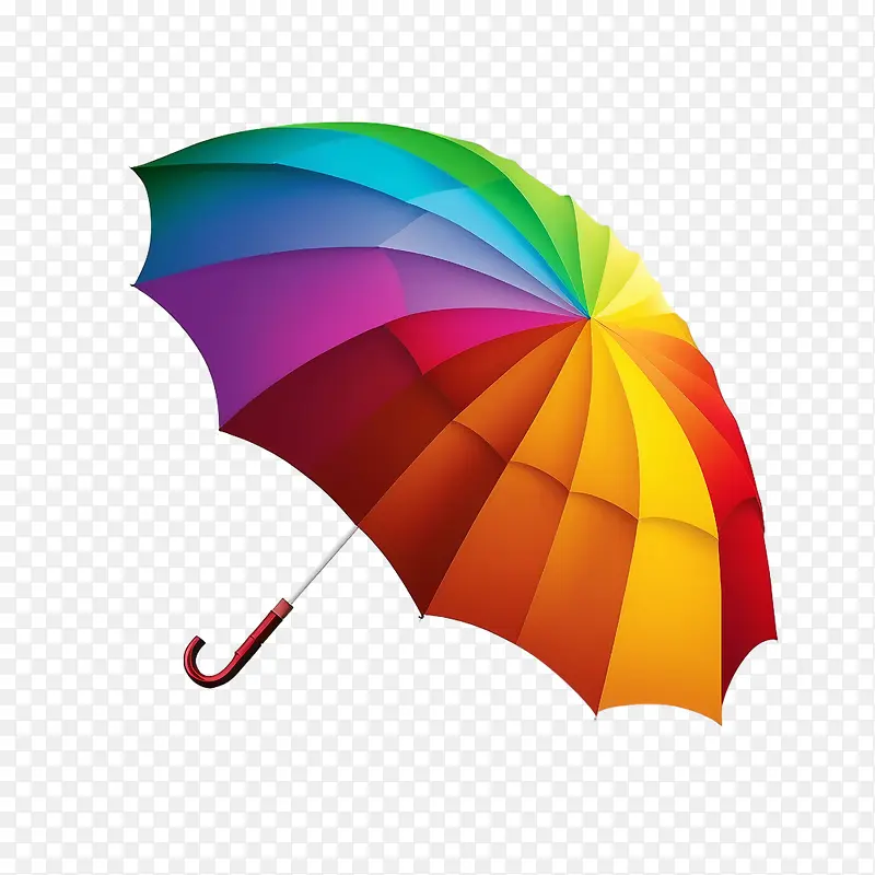 彩虹伞-彩虹伞现实雨伞PNG图片素材下载_图片编号11250509-PNG素材网