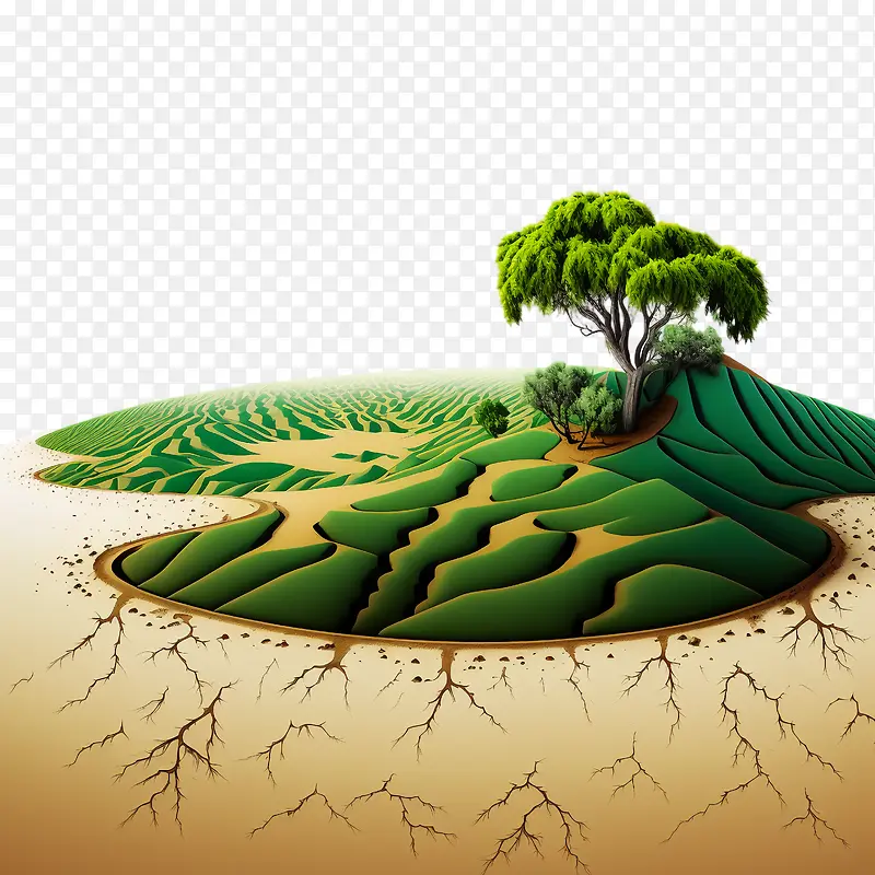 防治荒漠化世界日-防治荒漠化世界日防治荒漠化旱地防治干旱