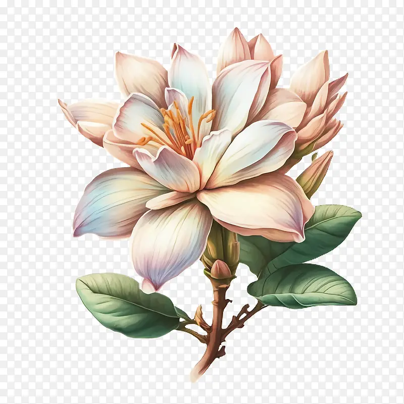 粉彩占婆-粉彩占婆占婆花