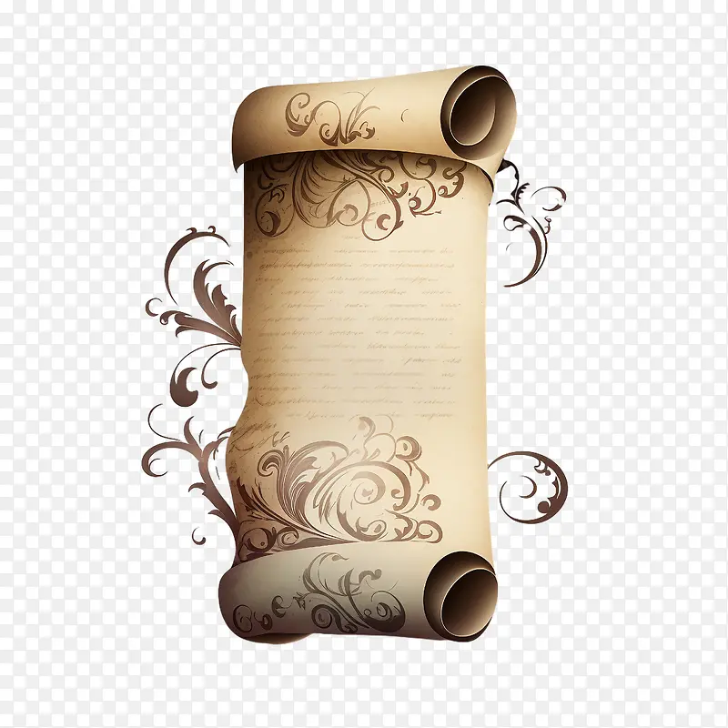 纸卷轴-纸卷轴复古纸卷轴复古纸卷轴