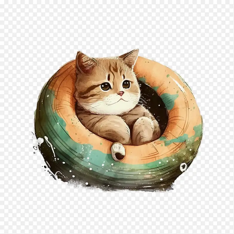 可爱的猫-卡通猫