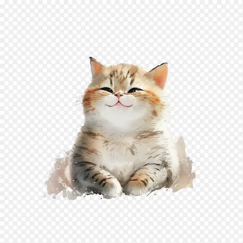 微笑的猫-微笑的猫可爱的猫与猫