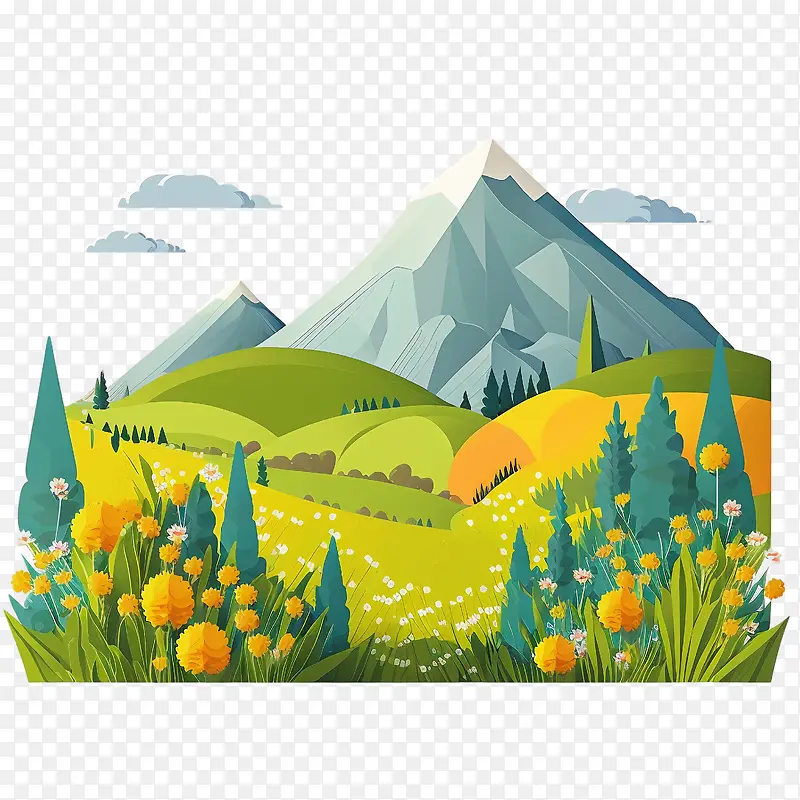 夏天的山-夏天的山