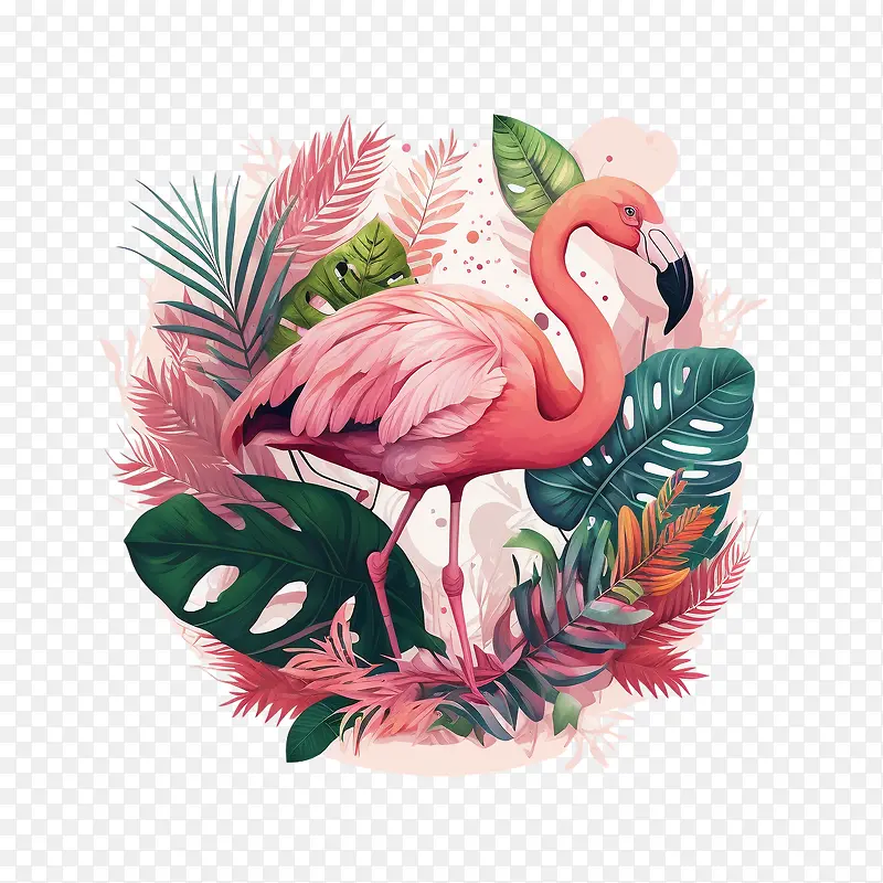 粉红火烈鸟-粉红火烈鸟