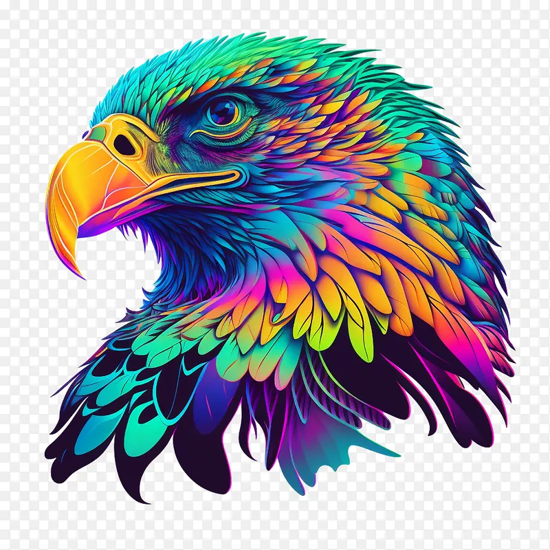 迷幻的鹰-翅膀