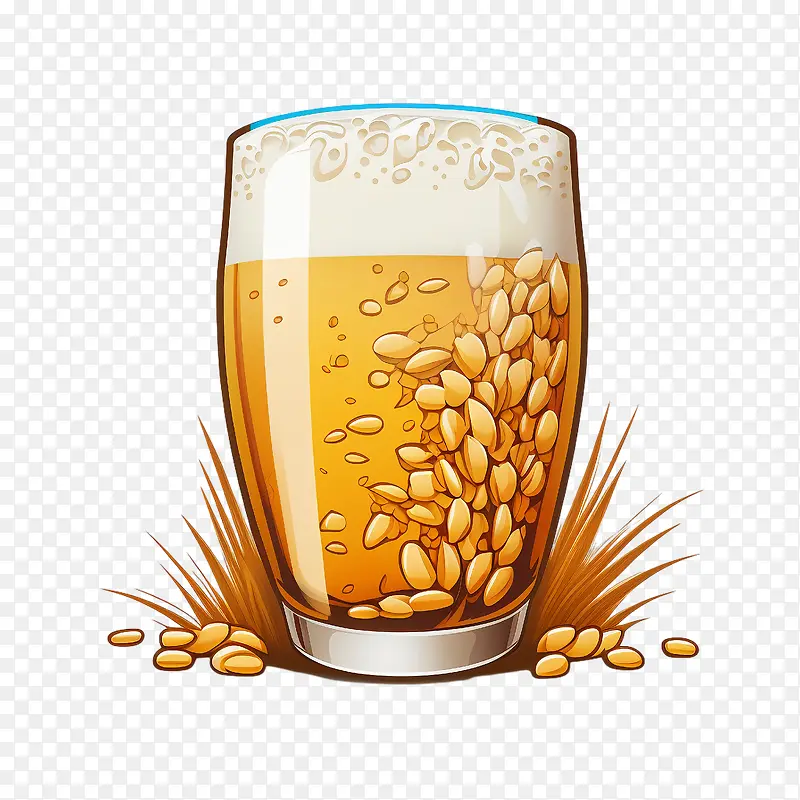 啤酒杯-啤酒杯泡沫啤酒