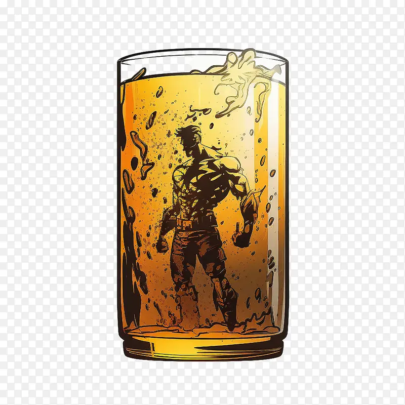 啤酒杯-啤酒杯泡沫啤酒