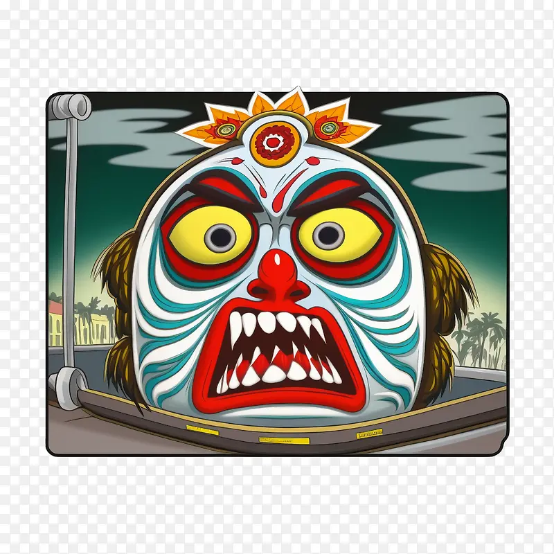 拉斯亚特拉-拉斯亚特拉普里拉斯亚特拉面具可怕的恶魔