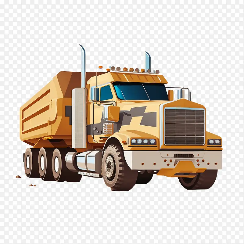 卡通卡车-卡通车