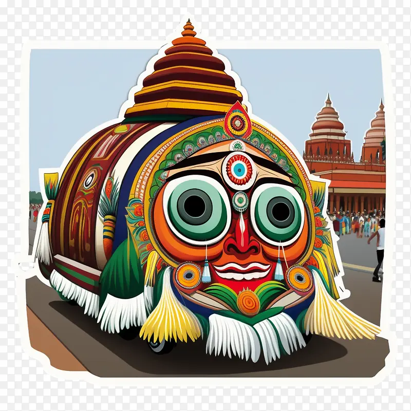 Purirathyatra-purirathyatrarathayatra汽车多彩装饰