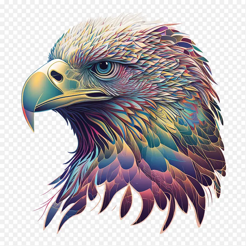 迷幻的鹰-翅膀