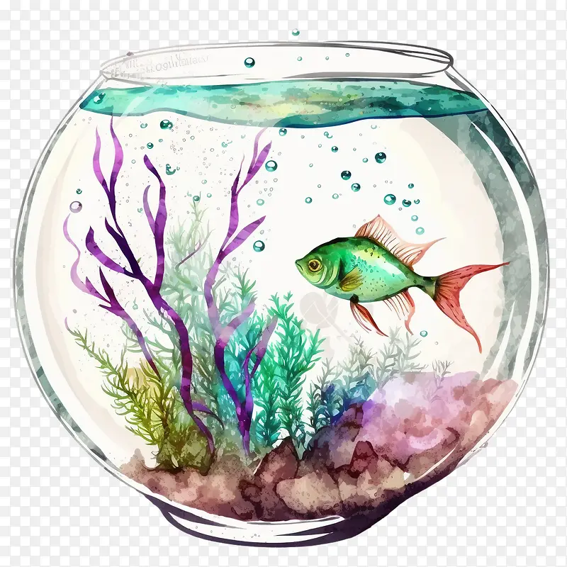 异国情调的鱼-异国情调的鱼鱼与海藻