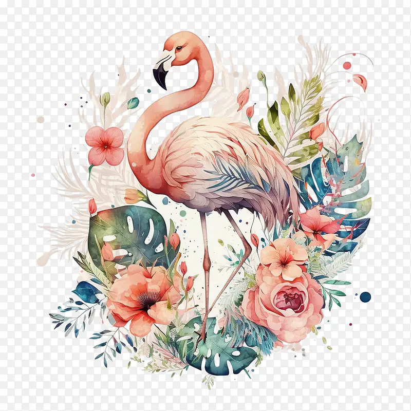 粉红火烈鸟-粉红火烈鸟
