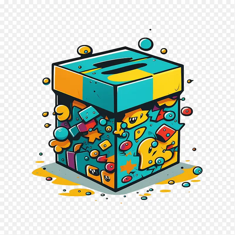 卡通礼品盒-礼品盒