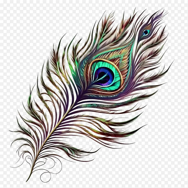 迷幻孔雀羽毛-孔雀羽毛