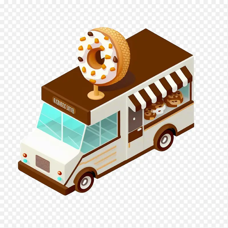 等距卡车-等距卡车卡车甜甜圈卡车食品卡车甜点卡车