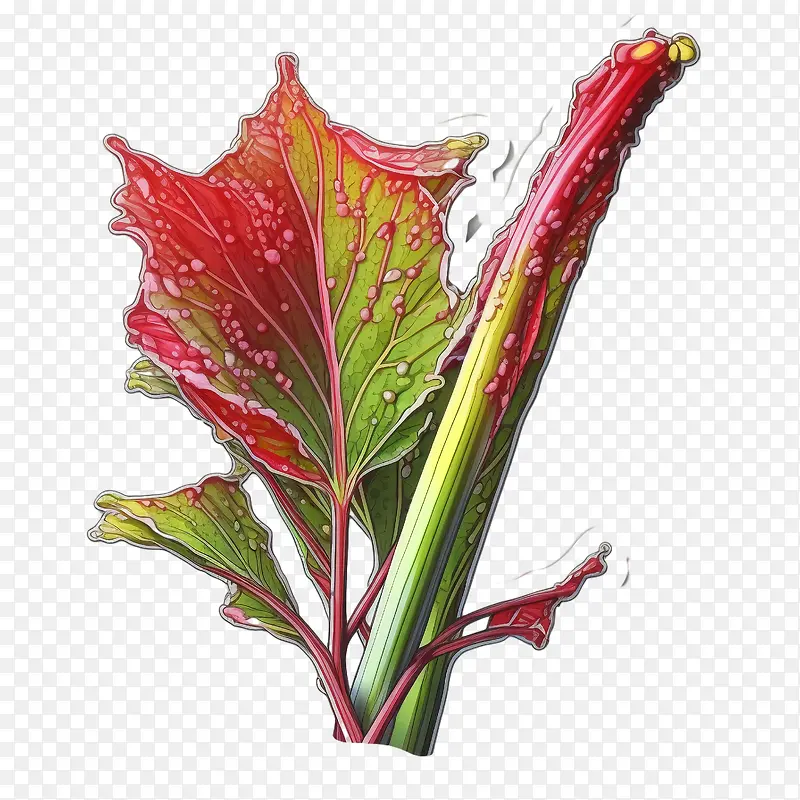 大黄-大黄蔬菜五彩颜料大黄