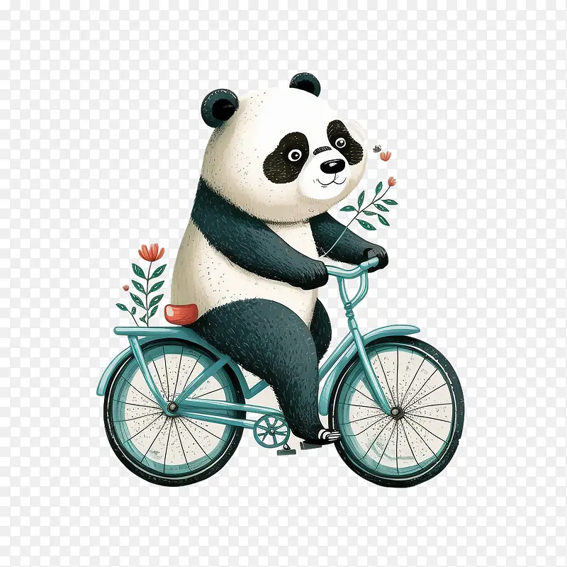 卡通熊猫-熊猫