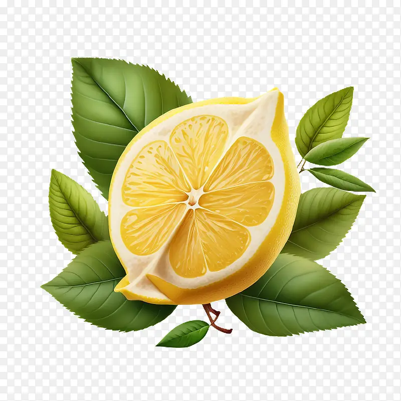 新鲜柠檬-新鲜柠檬柠檬柠檬叶柠檬柠檬