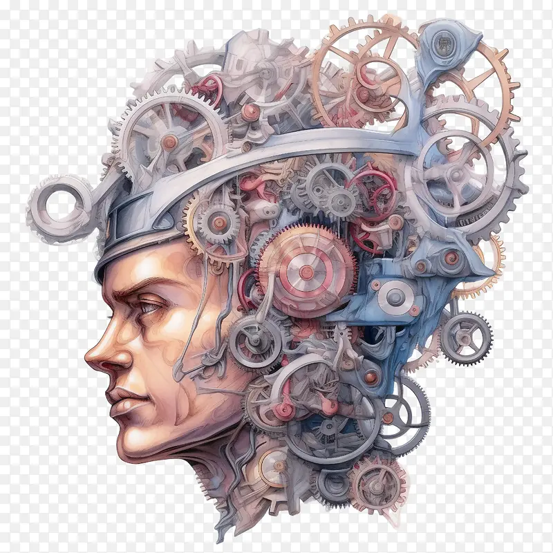 想法灯泡-想法灯泡齿轮自动机发条齿轮