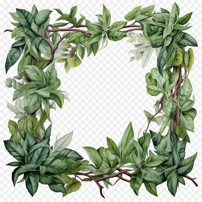 植物藤蔓框架-藤蔓
