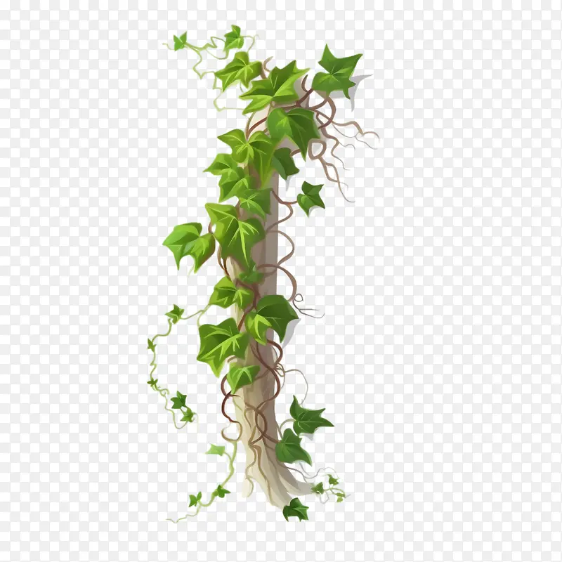 绿色长植物-藤蔓