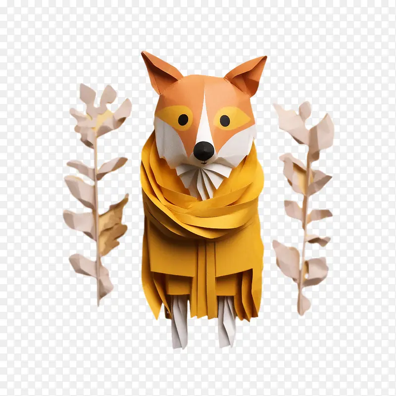 狐狸-折纸