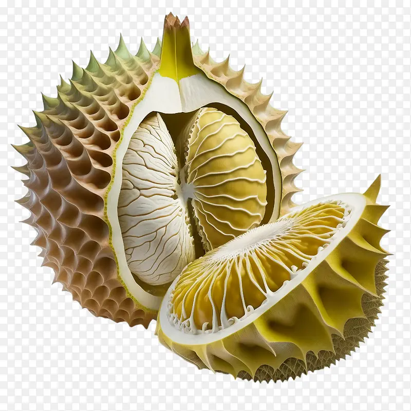 榴莲-榴莲3D榴莲片榴莲果黄色榴莲切榴莲