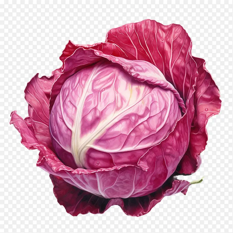 红甘蓝-红甘蓝卷心菜蔬菜红甘蓝新鲜农产品