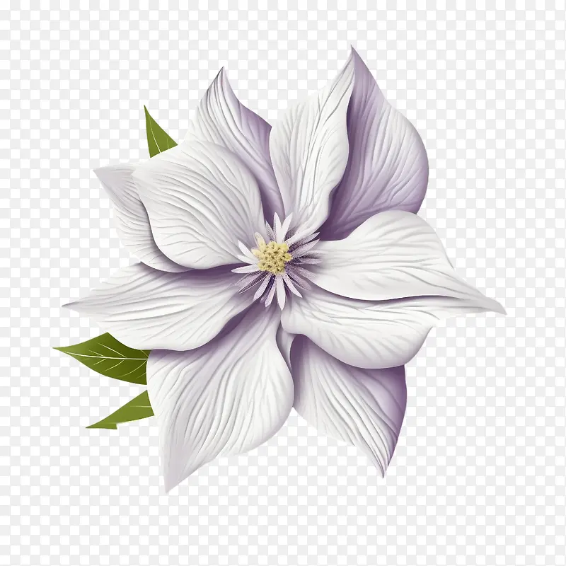 铁线莲花-铁线莲花铁线莲紫色花瓣