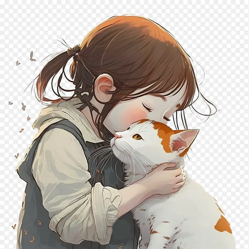 卡通女孩-卡通猫