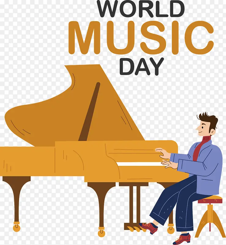 世界音乐日-世界音乐日音乐日制作音乐日音乐钢琴