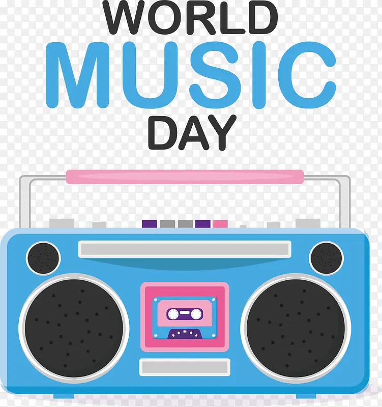 世界音乐日-世界音乐日音乐世界音乐日音箱收音机