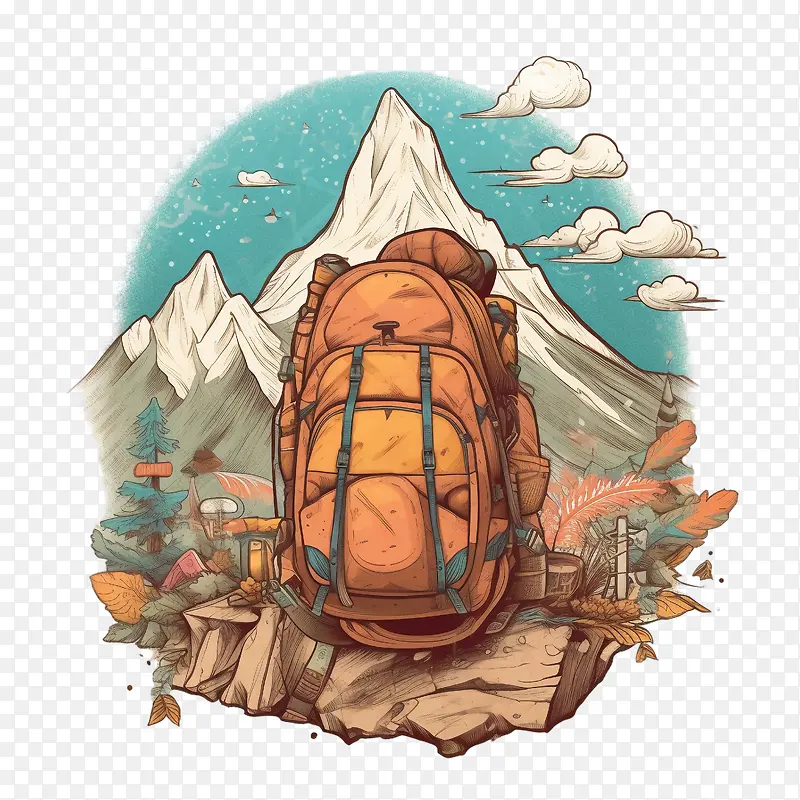 冒险-冒险山背包远足山