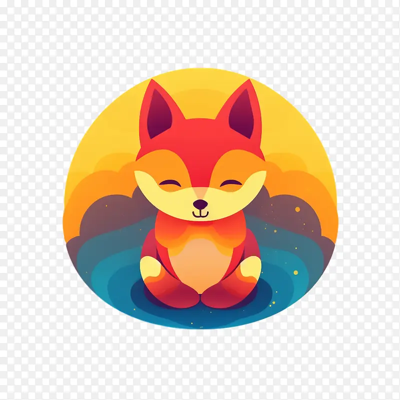狐狸-狐狸狐狸表情符号可爱的狐狸可爱可爱