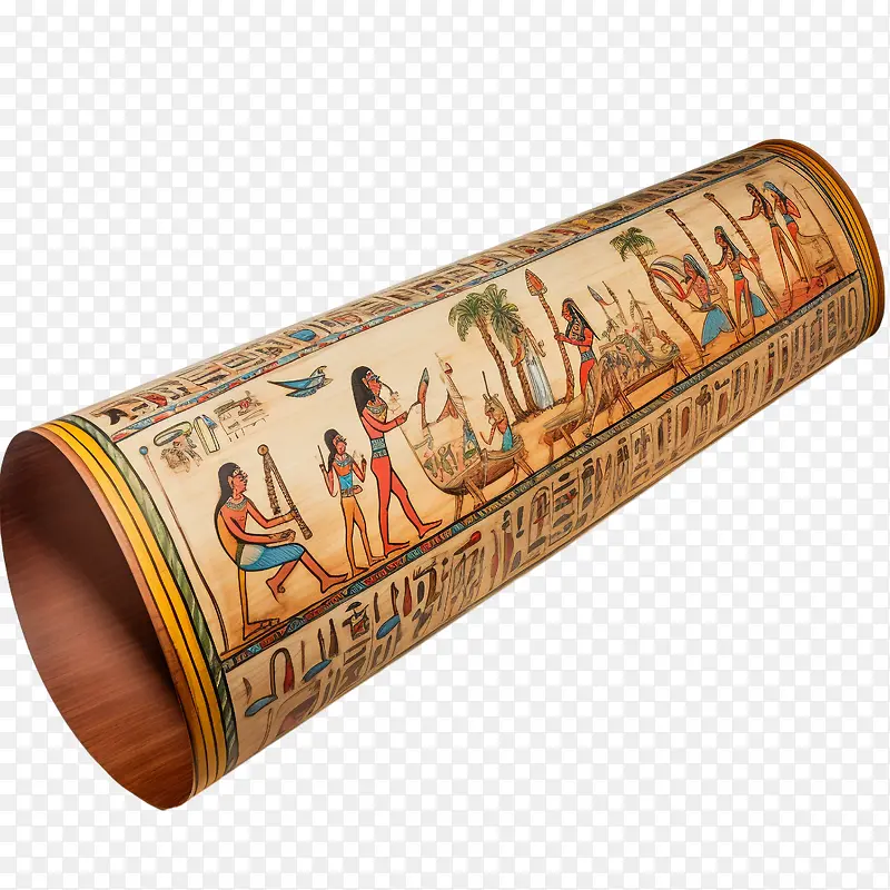 古代纸莎草卷轴-古代纸莎草卷轴纸莎草卷轴埃及纸莎草卷轴埃及法老